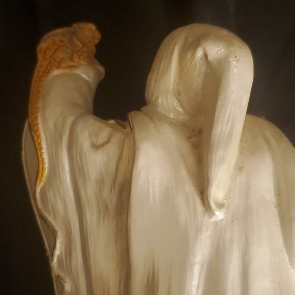 Wizard with baby dragon statuette 1986 Pena - Picture 5 of 9